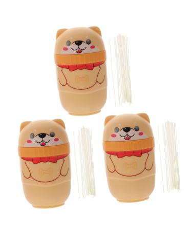 Healeved 3 Boxes Ear Piercing Cleaning Line Japanese Paper Set Puppy As Shown-1x3pcs 7.5X4CMx3pcs