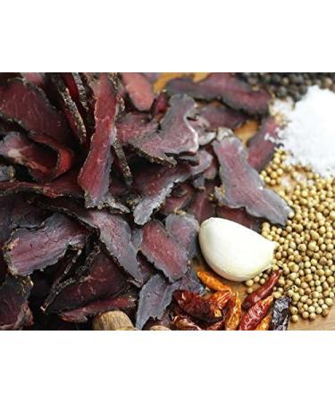 BEEFit Biltong Beef Jerky | 2x250g | High Protein | Gluten Free | Keto Friendly (BBQ) - Buy Online on SooperMarket.com