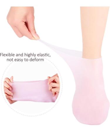 Dajidafu 3 Pairs Moisturizing Socks Foot SPA Pedicure Socks Anti-Drying Sock Repair Heel Protector Foot Care Tool for Woman - Buy Online on SooperMarket.com