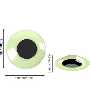 4PCS 5.9 Glow in The Dark Giant Googly Eyes - Self Adhesive Luminous Craft Decoration - Buy Online on SooperMarket.com