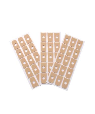 U-Shaped Felt Callus Pads Self Adhesive Callus Cushions U Shaped Cushion Corn Pads for Adults 45Pcs (Style 1) Size 1 Picture 1