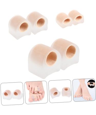 Nail and Foot Protector Set for Bunion Relief and Comfort - 6pcs Separators for Feet Nursing, Toe Caps, Bunion Pads, Splint, Cushion Tube - Buy Online on SooperMarket.com