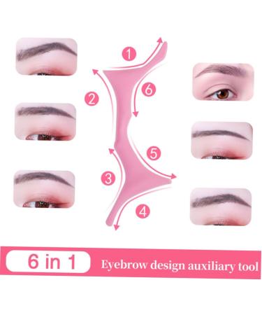 Mikinona Eyebrow Stencil Eye Brow Shapers for Women Eyebrow Stencils Makeup Tools Constant Temperature Blindfold Brow Stencil - Buy Online on SooperMarket.com