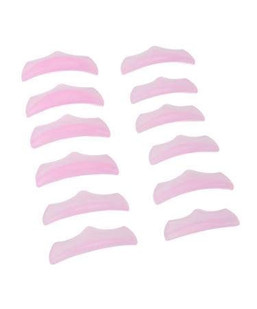 Eyelash Lift Pads Set Perm Eyelash Curler 6 Available Size 6 Pairs Soft Fit for Home (Narootes3h610vmeq-11)