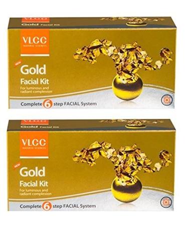 Vlcc Gold Facial Kit 60gm (Pack of 2) - Pamherbals
