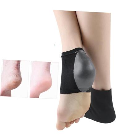 Healeved 2 Pairs Lotion Socks Plantar Socks Heel Care Socks Breathable Heel Socks Dry Cracked Heel Socks Metal Nail File Spa Socks Heel Shock Anti-Crack Protector Men and Women - Buy Online on SooperMarket.com