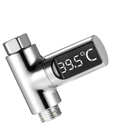 Digital Shower Thermometer 5 85 C Digital Thermometer with 360 Rotating Thermometer LED Water Meter Shower Water Thermometer for Elderly Children Water Thermometer
