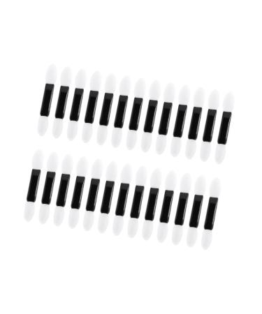 MAGICLULU 100pcs Eye Shadow Applicator Eyeshadow Lipstick Sponge Eye Shadow Brush Suit Make up Travel