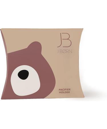 J.B rn Silicone Dummy Case | Dummy Holder Stores 3 Dummies | Easy to Clean Pacifier Holder | Easy to Attach Long Strap | Pacifier Case for Travels | Soother Holder for Newborn Stroller (Beige) - Buy Online on SooperMarket.com