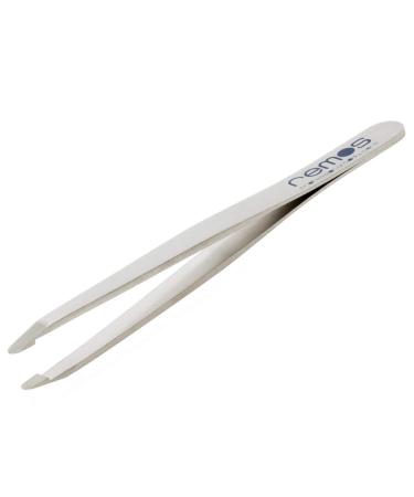 REMOS eyebrow tweezers with round tip made of stainless steel 9.5 cm