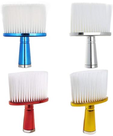 Daweglop Hair Brush Neck Duster Hairdressing Hair Cutting Cleaning Brush for Barber Hairdressing -Gold - Buy Online on SooperMarket.com