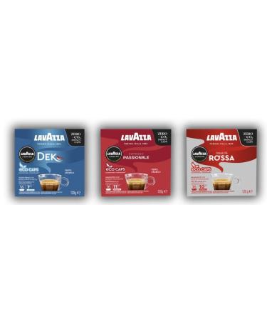 Lavazza Favourites Trio A Modo Mio Coffee Capsules Compostable 3 packs of 16 Coffee Pods (48 Coffee Capsules)