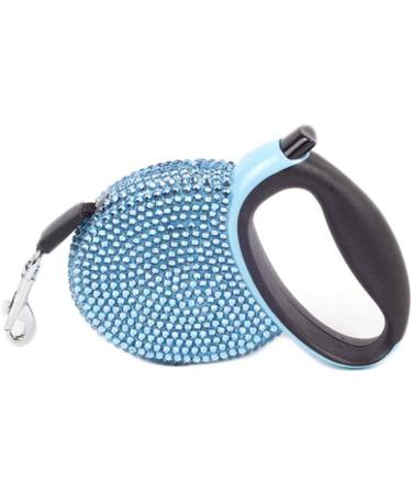 Sweet Roller Leash - Extendable Rhinestone Walking Leash for Small & Medium Dogs Puppies & Cats - Perfect Pet Parenting Accessory - Buy Online on SooperMarket.com