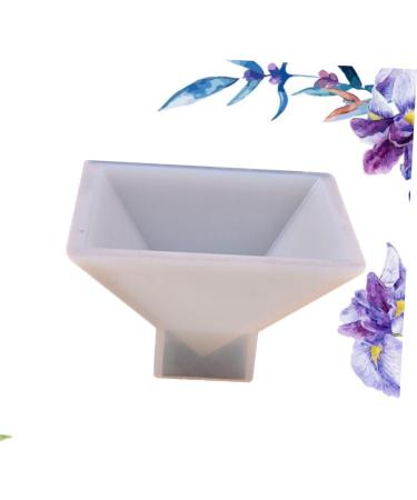 SEWACC Fondant Pyramid Resin Art Circle Silicone Mold Resin Casting Molds Adult Molds for Baking Pyramid Candle Mold Cake Mold Epoxy Pyramid Charms Ice Animal Moule De Manual Accessories White M - Buy Online on SooperMarket.com