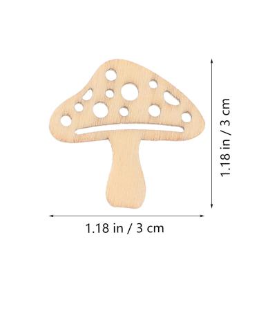 Warmhm 50pcs Wooden Animals & Plants DIY Wood Slices - Unfinished Crafts Ornaments for Home D cor - Buy Online on SooperMarket.com