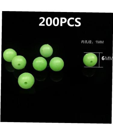 Buy Bemvp Luminous Fishing Beads 6mm Glow Round Soft Beads for Lures | 200 Pieces International Shipping - Buy Online on SooperMarket.com