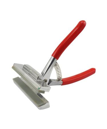 US Art Supply Professional Extra Wide Canvas Pliers 4-3/4 inch with Padded Spring Return Handle