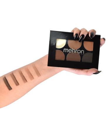 Mehron Pro Brow Palette: Pressed Powders and Pomade for Perfect Brows - Buy Online on SooperMarket.com