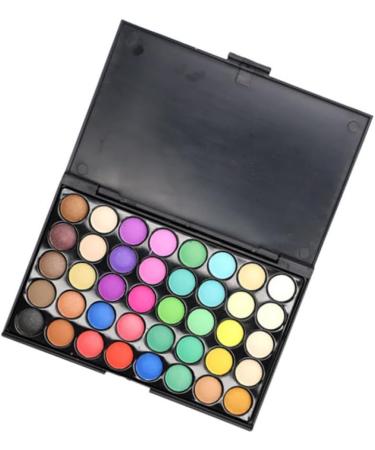 Angoily 3pcs 40 Pearly Colors Makeup Lustre for Eyeshadow Smoky Shadow Cosmetic Eye Ladies Matte Girls - Buy Online on SooperMarket.com
