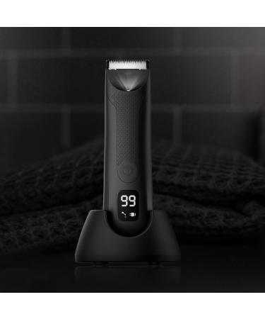 Trimmer for Men Replaceable Ceramic Blade Heads Waterproof Wet/Dry Groin & Body Shaver Groomer Easy to Use B - Buy Online on SooperMarket.com
