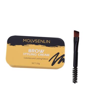 BELLIFFY 2 Pcs Eyebrow Styling Cream Eyebrow Pomade Eye Brow Shaping Kit Eyebrow Wax Applicator Wax and