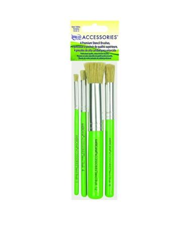 DecoArt Americana Premium Stencil Brush Set
