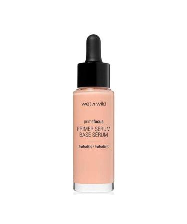 Wet n Wild Prime Focus Primer Serum Water-based Serum Primer with Rose Water Camellia Leaf Extract for a Nourishing Effect Long-lasting and Hydrating Formula with Silky and Creamy Texture