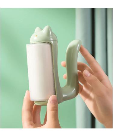 Extra Sticky Cat Shape Lint Roller - 420 Sheets + 7 Refills | Ultimate Pet Hair Remover Tool in White - Buy Online on SooperMarket.com
