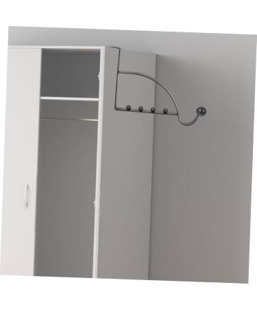 CHILDWEET Over Door Hanger 2pcs Storage Hook Behind The Door Ganchos para Colgar Over Door Valet Hook Punch Hook - Buy Online on SooperMarket.com