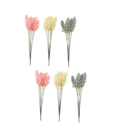 Amosfun 36 Pcs Artificial Corn Ear Fake Flower Artificial Millet Ears Rustic Decoration Home Decor Artificial Plants Wedding Holding Flower Fake Flowers for Outdoors Wheat Stalks Wheat Ear Assorted Colorx2pcs 30X1.5CMx2pcs