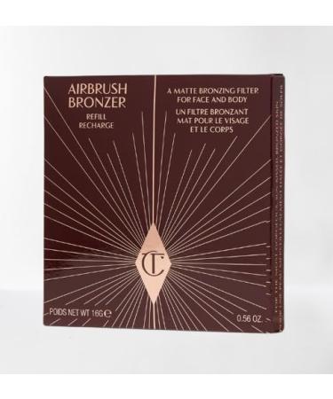Charlotte Tilbury Airbrush Bronzer - Matt Tanner for All Skin Types | 16g | Bella by Cloud.sales Cosmetics - 4 Deep Decharge - Buy Online on SooperMarket.com
