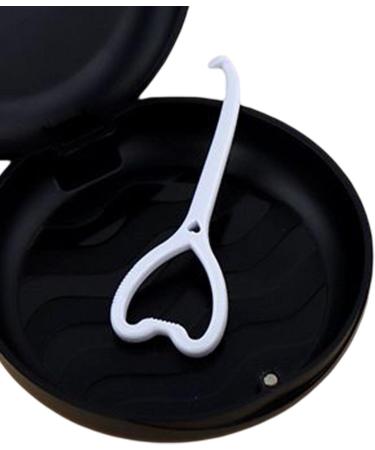 Colcolo Portable Retainer Case Holder - Travel Mouth Guard Storage Container | Black - International Shipping Available - Buy Online on SooperMarket.com