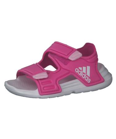 adidas Unisex Kids Altaswim Beach & Pool Shoes 8.5 UK Child Lucid Fuchsia Ftwr White Clear Pink