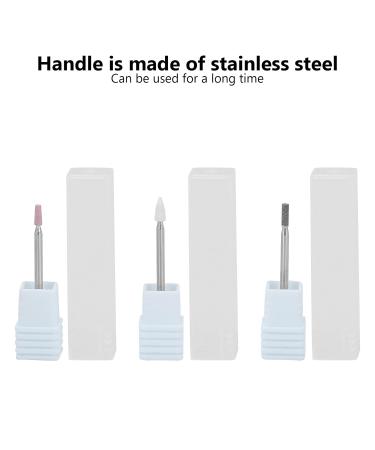 3PCS Nail Drill Kit - Professional Acrylic Gel Nail File & Skin Remover - Manicure & Pedicure Tools for Home & Salon Use with Storage Box - Buy Online on SooperMarket.com