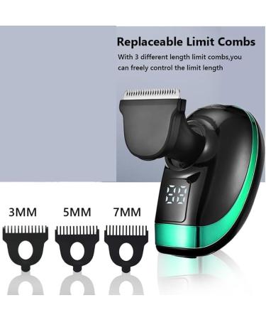 Buy Electric Shaver with 5 Floating Heads - 5 in 1 Rechargeable Men s Razor Hair Clipper Facial Brush & Nose/Ear Trimmer - Fast International Shipping - Buy Online on SooperMarket.com