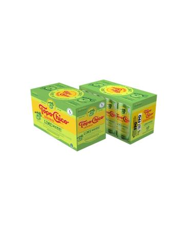 Topo Chico Sabores Lime with Mint Extract 12oz 8pk - Refreshing Sparkling Water | Shop Internationally - Buy Online on SooperMarket.com