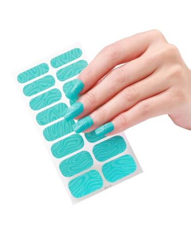 Frotox Semi Cured Gel Nails Art Sliders Manicure Decor Uv Led Lamp Semi Cured Gel Design Nail Decals Fashion Naic Sticker Decor Nail Appliques Nail Decals Nail Vinyls Nail Transfers style ZE0390