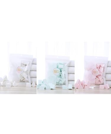 Buy Angoily Makeup Puff Wedge - Bulk Cosmetic Blender Sponge for Foundation & Cleansing | Triangle Powder Puff - Ideal for Loose Powder - 8.3x8.3x10CM - Buy Online on SooperMarket.com