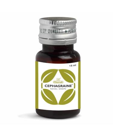 bhado Pharma Cephagraine Drops for Nasal Decongestion in Sinusitis - 15 ml (Pack of 3)