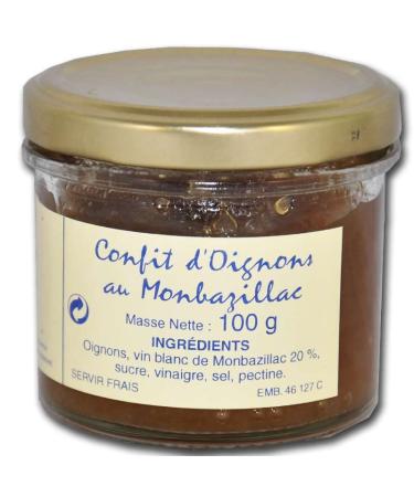 Onion confection with Monbazillac