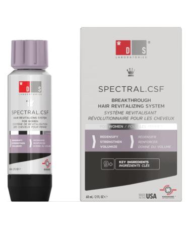 Spectral.CSF Leave In Serum to Support Hair Growth in Women by DS Laboratories   For Thinning Hair in Women  Experience Thicker  Fuller Hair (60ml) 2 Fl Oz (Pack of 1)