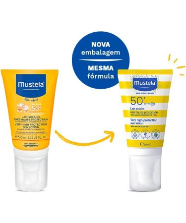 Mustela Very High Protection SPF 50+ Sun Lotion for The Face 40 ml - Buy Online on SooperMarket.com