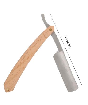 Vintage Stainless Steel Razor Holder - Classic Foldable Barber Shaver & Straight Edge Knife Storage | International Shipping - Buy Online on SooperMarket.com