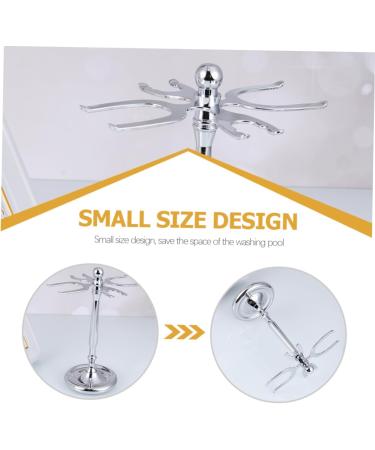 Didiseaon Stainless Steel Beard Brush Holder & Razor Stand - Organizer for Men s Shaving Accessories - Buy Online on SooperMarket.com