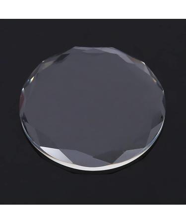Eyelash Glue Holder & Crystal Lash Separator - Transparent Glass Pallet for Extensions & Makeup Art - Buy Online on SooperMarket.com