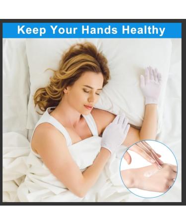 3 Pairs White Cotton Gloves for Dry Hands - Premium Moisturizing Gloves for Eczema & Overnight Use | Unisex Hand Protection for Jewelry & Coin Handling - Buy Online on SooperMarket.com