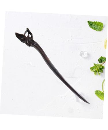 minkissy Japanese Hair Pin Head Pieces for Woman Hair Clip for Women Hair Chopsticks for Women Thick Hair Hair Chopstick Clip Japanese Hair Sticks Steamed Stuffed Bun Hairpin Headgear Ebony - Buy Online on SooperMarket.com