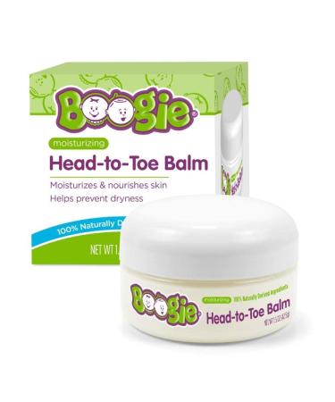 Healing Ointment by The Makers of Boogie Wipes, Head to Toe Balm for Baby and Kids, Cloth Diaper Safe, Moisturizes & Soothes Sensitive Skin, Hypoallergenic & Naturally Derived, 1.5 Ounces, (Pack of 1)