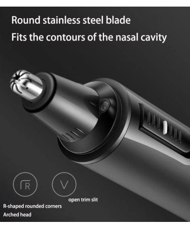 Portable Electric Eyebrow Trimmer & Nose Hair Remover - Lightweight Child Lock Perfect for Travel - Easy Cleansing - Buy Online on SooperMarket.com