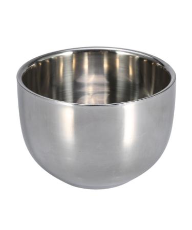 Premium Stainless Steel Shaving Set - Classic Wet Shave Brush Holder & Bowl Stand for Men - Buy Online on SooperMarket.com